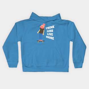 Think Less Live More Kids Hoodie